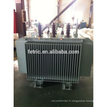 Huile de phase trois immergé transformateur 1600kva